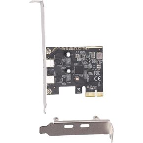 بطاقة PCIe إلى USB 3.2 الجيل الأول، بطاقة توسيع بمنفذين USB C لنظام التشغيل OS X، مع توصيل وتشغيل بعرض النطاق الترددي 5 جيجابت في الثانية in Saudi Arabia