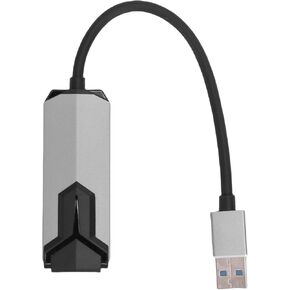Zopsc 2.5Gbps Wired Network USB Adapter, Aluminum Alloy Ethernet Dongle for Laptop and Desktop Computer, Compatible with OS X, XPS, 5/4/3, Portable and Stable in Kuwait