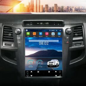 شاشة Carplay مقاس 12.1 بوصة لسيارة Toyota Fortuner Hilux Revo 2008-2015 Years، مع Carplay Wireless Android Auto، مشغل وسائط ملاحة بلوتوث ستيريو للسيارة GPS WiFi in Kuwait