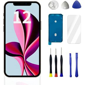 لاستبدال شاشة iPhone 12، شاشة iPhone 12 المتوافقة مع مجموعة إصلاح واستبدال سهلة الصنع. in Kuwait