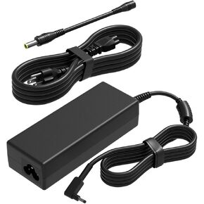 شاحن 65 واط متوافق مع Acer Aspire 14 15 5 3 1 R14 R13 V13 Vero/Go 14 15، Spin 1 3 5، Swift 5 3 1 11 12، Chromebook R 11 R 13 14 15 CB3 CB5 C720، TravelMate P2 P4 P6 X3 لاب توب in Kuwait