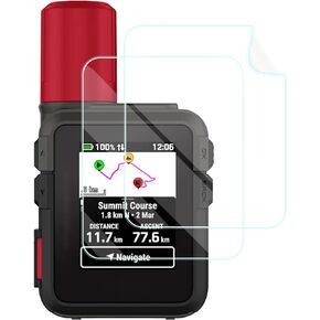 واقي شاشة لجهاز Garmin inReach Mini 3 Plus Satellite Communicator، غشاء نانو مقاوم للخدش عالي الدقة، شفاف عالي الدقة، خالٍ من الفقاعات مع مجموعة تركيب سهلة، عبوتان. in Kuwait