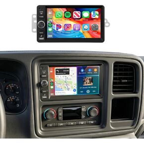 Car Radio Stereo(Support Bose System) for Chevy Silverado SSR Tahoe 2003-2006,GMC Siera Yukon 2003-2006,Hummer H2 2003-2007,Touchscreen/Wireless CarPlay/Android Auto/DSP/GPS/Backup Camera 2G+64G in Saudi Arabia