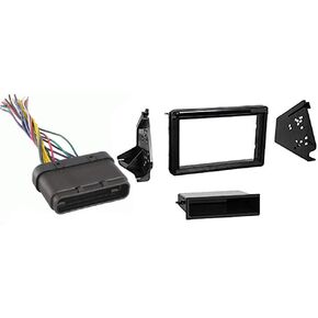 Harmony Audio Compatible with Polaris Slingshot 2015 2016 2017 Single or Double DIN Stereo Radio Install Dash Kit in Kuwait
