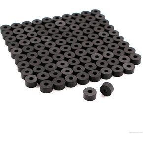 Black EPDM Rubber Holster Washers - Multiple Sizes for Attachment Mounting Posts and Kydex Holster Retention in Kuwait
