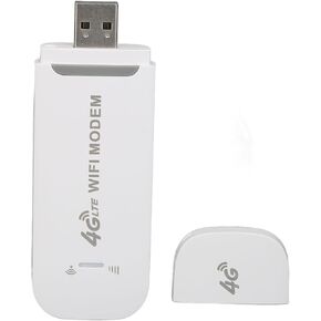 Sanpyl 4G LTE USB WiFi Hotspot, 4G Mobile Hotspot Router 150Mbps Pocket Network WiFi Modem Support 8 Users, for Wins for Android for OSX in Kuwait
