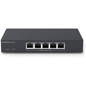 EnGenius ECS205L 5-Port 2.5G Multi-Gigabit Layer 2 Switch – Cloud or On-Premise Managed, Cat5e Compatible, High-Speed Ethernet for Business, Workstations, Servers, and Wi-Fi Access Points in Saudi Arabia