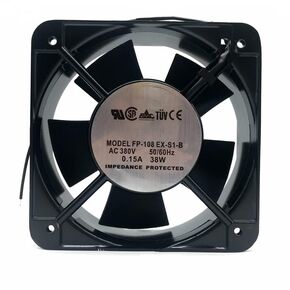380V 38W Axial Fan FP-108EX-S1-B 15CM Square Chassis Cabinet Cooling Fan in Kuwait