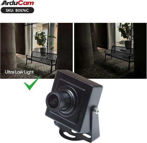 وحدة كاميرا Arducam Starvis USB، كاميرا ويب منخفضة الإضاءة 1080P، كاميرا Mini UVC USB2.0 Lightburn للكمبيوتر الشخصي والكمبيوتر المحمول وRaspberry Pi in Kuwait