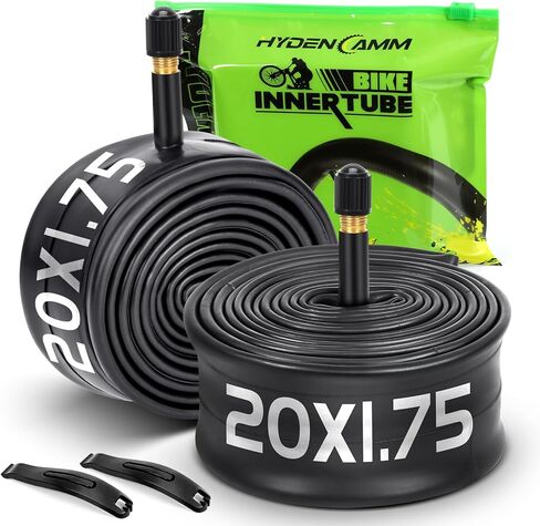 عبوتان من أنابيب الإطارات 26x1.75/2.125، 26x1.75 26x1.95 26x2.10 26x2.125 مع صمام شريدر 35 مم، أنبوب دراجة بوتيل 26x1.95 مع روافعتين، متوافق مع MTB والطرادات ودراجات المدينة ودراجات الطرق in Kuwait