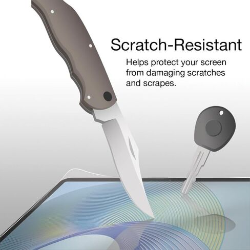 BoxWave Screen Protector Compatible With Lenovo Yoga Book 9i (83FF) - ClearTouch Anti-Glare Privacy (2-Pack), Privacy Screen Protector Flexible Film Anti-Glare in Saudi Arabia