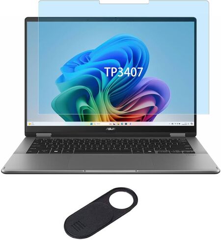 Anti Blue Light Screen Protector for ASUS Vivobook 14 Flip (TP3407) 2-in-1 Touchscreen Laptop, Anti Glare Anti Fingerprint Anti-UV Filter, Reduces Eye Strain in Saudi Arabia