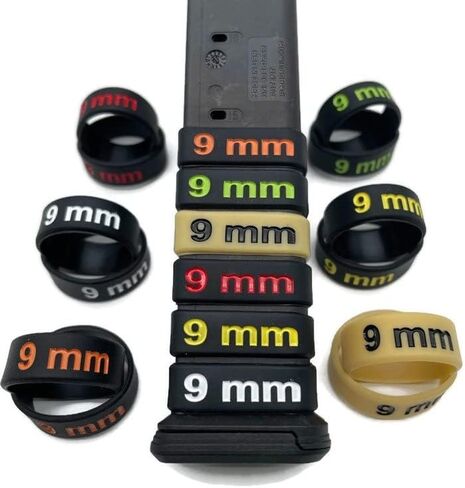9mm Extended Magazine ID Band Quality, Custom Fit & Thick MAG ID (Pack of 3) in Saudi Arabia