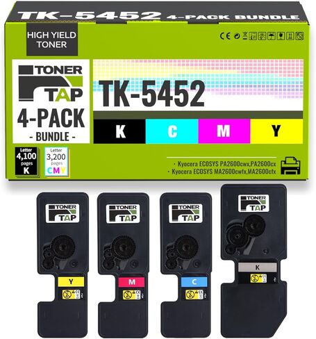 حبر الحنفية لديل S3840cdn S3845cdn متوافق مع استبدال الحبر عالي الإنتاجية للغاية (5 حزم) in Kuwait