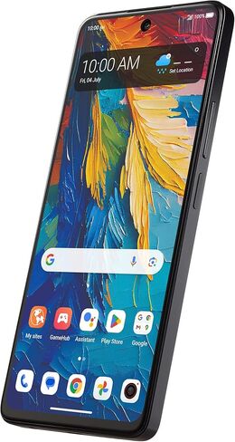 Verizon مسبق الدفع Alcatel 50 XL NXTPAPER 5G (T704)، 128 جيجابايت، كاميرا ثلاثية 50 ميجابكسل، شاشة 6.6 بوصة FHD + تشبه الورق، بطارية 5010 مللي أمبير، هاتف ذكي يعمل بنظام Android - مقفل على Verizon - أزرق فضائي in Kuwait