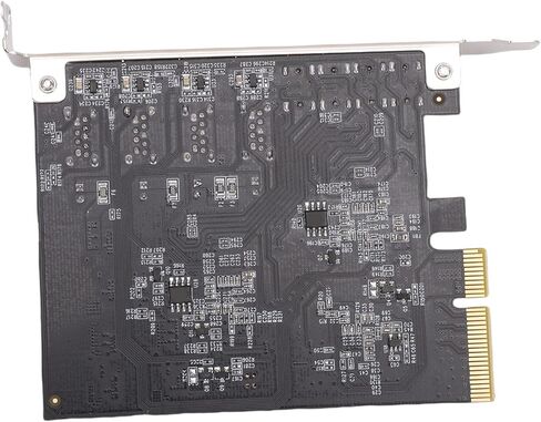 بطاقة Yunseity PCIe إلى USB 3.2 الجيل الثاني، 8 منافذ 4 نوع C 4 نوع A عرض النطاق الترددي 10 جيجابت في الثانية، مع التوصيل والتشغيل، من أجل فوز Linux لأجهزة الكمبيوتر المكتبية OS X in Kuwait