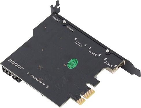 بطاقة Eujgoov PCIe إلى USB 3.2 Gen 1 بسرعة 5 جيجابت في الثانية، 5 منافذ 3 USB من النوع A بطاقة توسيع PCI Express لنظام Linux مع اللوحة الأم، 5 جيجابت في الثانية in Kuwait