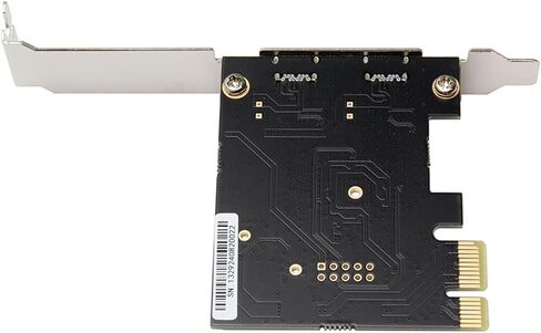 محول PCIE1X إلى 2 منفذ USB3.1 TypeC 2 منفذ TypeC PCIe بطاقة توسيع وحدة تحكم المضيف لنقل البيانات بسرعة in Kuwait