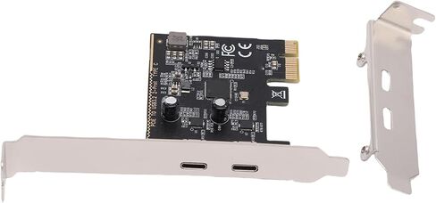 PCIe to USB 3.2 Gen 1 Card, 2 Port USB C Expansion Card for OS X, with 5Gbps Bandwidth Plug and Play in Saudi Arabia