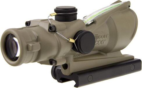 Trijicon ACOG TA31-D-100367 4x 32 Dual Illuminated Green Horseshoe Dot .223 BAC Reticle Scope, Dark Earth in Saudi Arabia