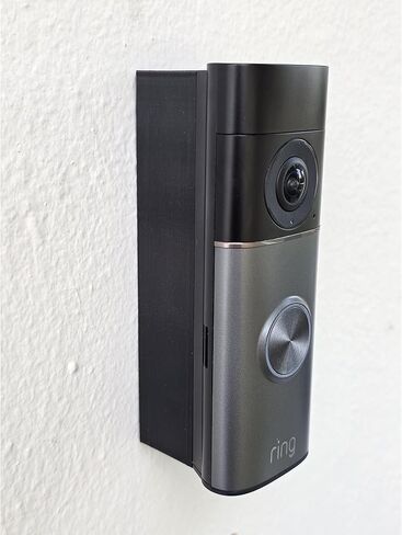 1 Inch Spacer Mounting Bracket Compatible with Ring Wired Doorbell Pro 3rd Gen Retinal 4K 3D Printed. Doorbell Not Included in Saudi Arabia
