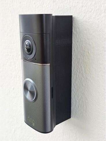 1 Inch Spacer Mounting Bracket Compatible with Ring Wired Doorbell Pro 3rd Gen Retinal 4K 3D Printed. Doorbell Not Included in Saudi Arabia