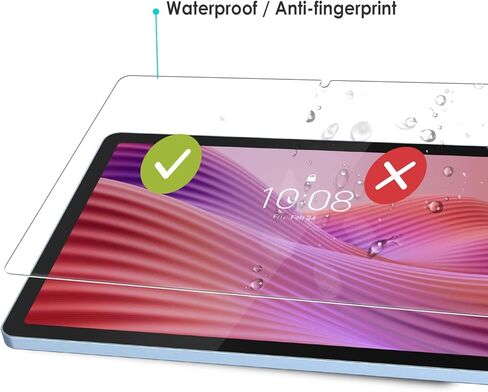 WD&CD 2 Pack Screen Protector Compatible with Lenovo Tab TB311 2025 10.1'', Tempered Glass Film Replacement for Lenovo Tab 10.1 Inch【Anti Scratch 】【Anti Bubble】【High Definition】 in Saudi Arabia
