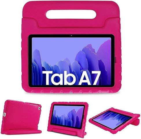 ProCase Kids Case for Samsung Galaxy 2020 Tab A7 10.4" (Model SM-T500/ T505/ T507) Bundle with [2 Pack] ProCase Galaxy Tab A7 10.4 2020 Screen Protector T500 T505 T507 in Saudi Arabia