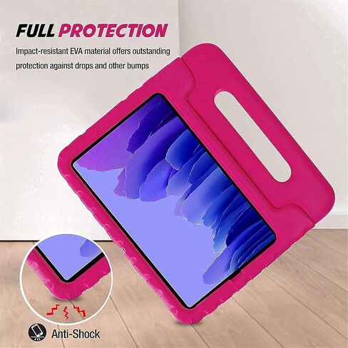 ProCase Kids Case for Samsung Galaxy 2020 Tab A7 10.4" (Model SM-T500/ T505/ T507) Bundle with [2 Pack] ProCase Galaxy Tab A7 10.4 2020 Screen Protector T500 T505 T507 in Saudi Arabia