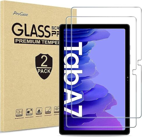ProCase Kids Case for Samsung Galaxy 2020 Tab A7 10.4" (Model SM-T500/ T505/ T507) Bundle with [2 Pack] ProCase Galaxy Tab A7 10.4 2020 Screen Protector T500 T505 T507 in Saudi Arabia