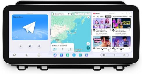 JOYING Car Radio for Honda CRV 2017-2022, 12.3" QLED Touch Screen Android 13 Car Stereo 12GB+256GB Plug and Play with CarPlay & Android Auto, GPS Navigation, Bluetooth, AM/FM(JY-HT901N12) in Saudi Arabia