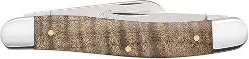 Case XX سكين جيب NATURAL CURLY MAPLE SMOOTH MEDIUM STOCKMAN W/TIN الصنف #71232-7318 SS - الطول مغلق: 3 5/8 بوصة in Kuwait