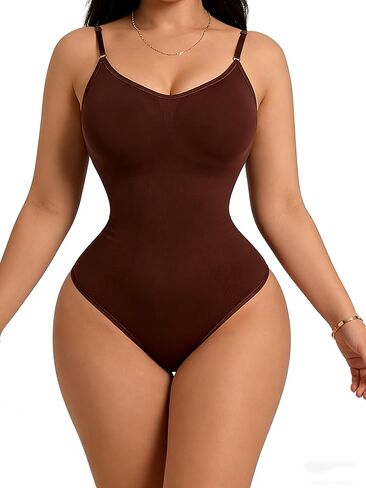 Women's Shapewear Bodysuit - Tummy Control Waist Trainer Seamless Body Shaper for Women in Saudi Arabia