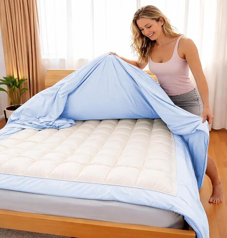 3 Side Zipper Duvet Cover Set Full Size Silver Grey - Easy to install Microfiber Duvet Cover Set with 3 Sided Zipper Closure, Full Size (80"x90") & 2 Pillow Cases(20"x30"), NO Comforter in Saudi Arabia