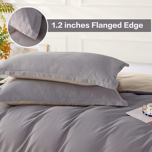 SAPHREAS Purple Duvet Cover Queen Size 3 Pieces Extra Soft Cotton Bedding Set for Kids & Adults, Includes 1 Lavender Duvet Cover 90"x90" with Zipper Closure & 2 Pillow Shams, Comforter Not Included in Kuwait