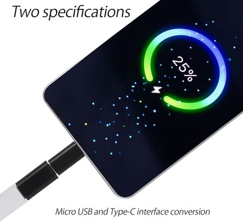 3 منافذ Micro USB ذكر إلى النوع C أنثى و3 منافذ نوع C ذكر إلى Micro USB أنثى، تدعم مزامنة بيانات الشحن المتوافقة مع الهواتف والأجهزة اللوحية in Saudi Arabia