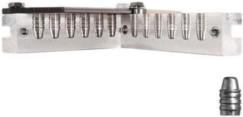 6 Cav C225-55-RF Lee Precision 6 قالب تجويف .225 قطر 55 Grain-RF، فضي، صغير in Kuwait
