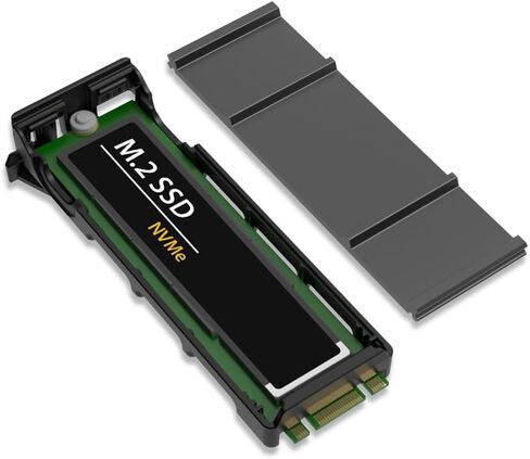 ICY Dock 4-Bay M.2 NVMe SSD to PCIe 5.0 x16 Removable Frame Enclosure/Adapter Card for PCIe Expansion Slot (PCIe Bifurcation Required) - ExpressSlot Slide MB204MP-B in Saudi Arabia