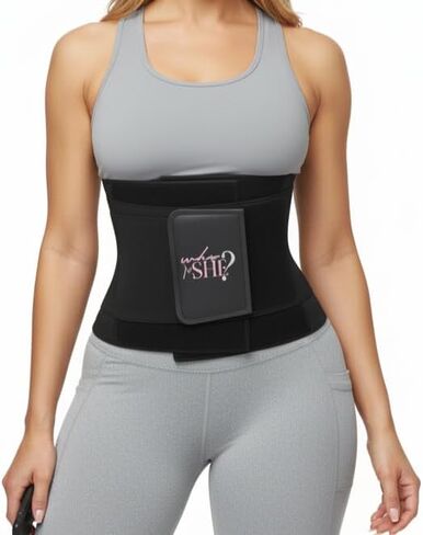 Who Is She Compression Belt – Waist Trainer for Post-Surgery, Everyday Use, and Shaping – Adjustable and Snatch-Ready in Saudi Arabia