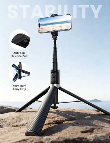 Lamicall Tap-to-Open Phone Tripod & Selfie Stick + Gooseneck Tablet Holder in Saudi Arabia