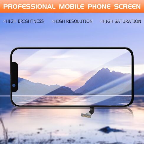 INCELL لشاشة iPhone 14 البديلة لشاشة iPhone 14 LCD A2882، A2649، A2881، A2884، A2883 قطعة إصلاح مجموعة شاشة LCD تعمل باللمس مع فيلم واقي + أدوات in Kuwait