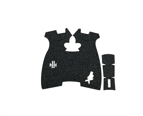 شريط قبضة مسدس Handleitgrips متوافق مع Springfield XDM Elite بالحجم الكامل 9 مم - شريط قبضة مسدس مطاطي أسود، سهل التركيب، أجزاء وإكسسوارات البندقية، مملوكة للمحاربين القدامى، صنع في الولايات المتحدة الأمريكية in Kuwait
