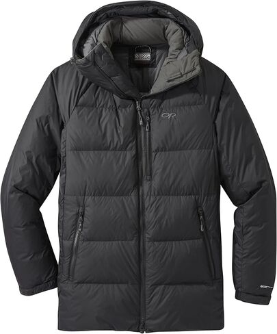 Outdoor Research Men's Super Alpine Down Parka, Black, M in Saudi Arabia