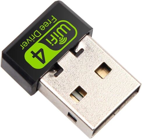 محول USB WiFi، 2.4 جيجا هرتز / 150 ميجابت في الثانية، التوصيل والتشغيل، هوائي مدمج عالي الكسب، محول USB لأجهزة الكمبيوتر المكتبية/الكمبيوتر المحمول، متوافق مع Windows 11/10/8/7/XP in Kuwait