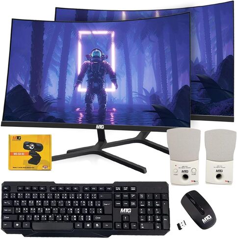كمبيوتر مكتبي الكل في واحد من TechMagnet، Cheetah 6، Intel Core i5 الجيل السادس، 8 جيجابايت DDR3، 120 جيجابايت SSD، LED مزدوج جديد 22 بوصة، ماوس لوحة مفاتيح لاسلكي، مكبر صوت وكاميرا ويب، USB Wi-Fi، Windows 11 (متجدد) in Kuwait