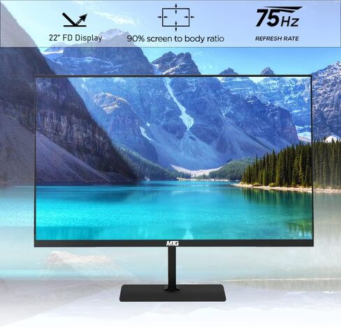 TechMagnet All in one Desktop Computer,Cheetah 6,Intel Core i5 6th Gen,8GB DDR3,120GB SSD,New Dual 22 inch LED,Wireless Keyboard Mouse,Speaker and Webcam,USB Wi-Fi,Windows 11(Renewed) in Saudi Arabia