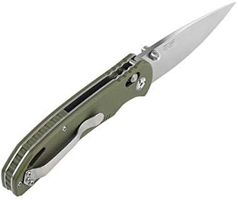 سكين جيب G7531 قابل للطي عالي 440C من الفولاذ المقاوم للصدأ مقبض G10 مع مشبك للصيد والصيد والتخييم في الهواء الطلق سكين EDC (أخضر) in Kuwait