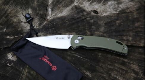 سكين جيب G7531 قابل للطي عالي 440C من الفولاذ المقاوم للصدأ مقبض G10 مع مشبك للصيد والصيد والتخييم في الهواء الطلق سكين EDC (أخضر) in Kuwait