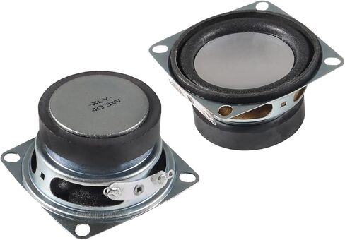 4Pcs 3W 2" Loudspeaker 78MM 2" 4 Ohm Bass Speaker Audio Sound Home Theater Loudspeaker Full Frequency Range Speaker Stereo Woofer for LCD TV Computer DIY Boom Box in Saudi Arabia