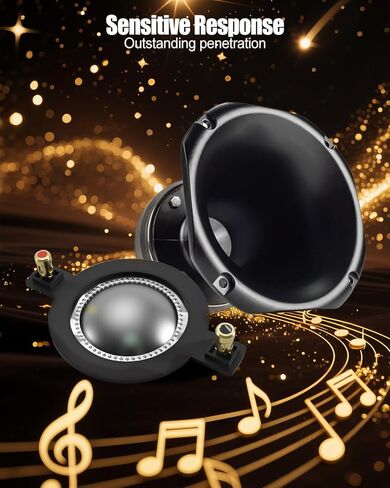 Diaphragm Fit for Timpano Tempesta TPT-DH2000 TPT-RPDH2000 Horn Driver, Voice Coil Tweeter Diaphragm 4Pcs in Saudi Arabia